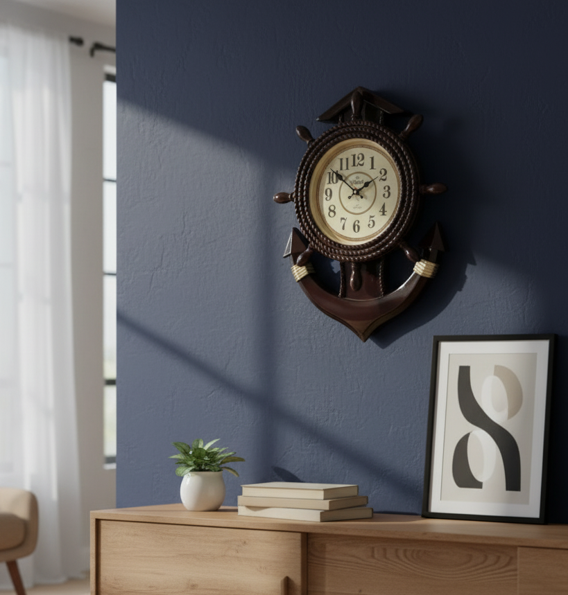 Modern wall clock, Minimalist clock, Large clock, Living room decor