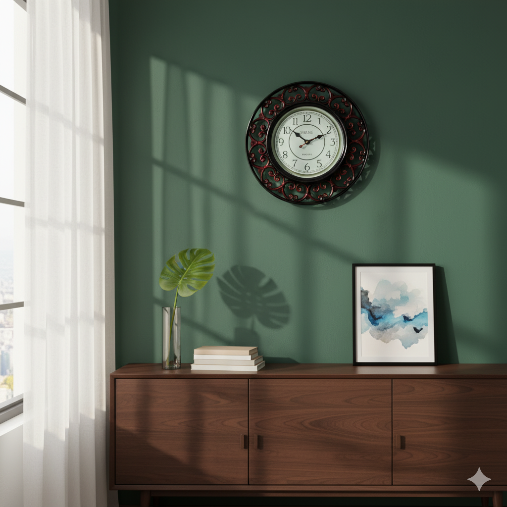 Decorative Wall Clock for Living Room – Elegant Home Decoration