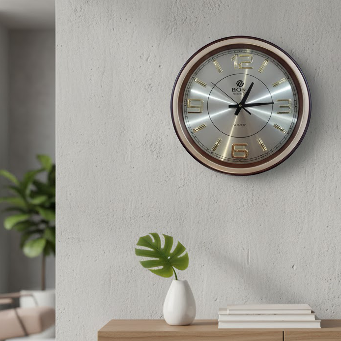 Boss Elegant Wall Clock: Antique and Unique