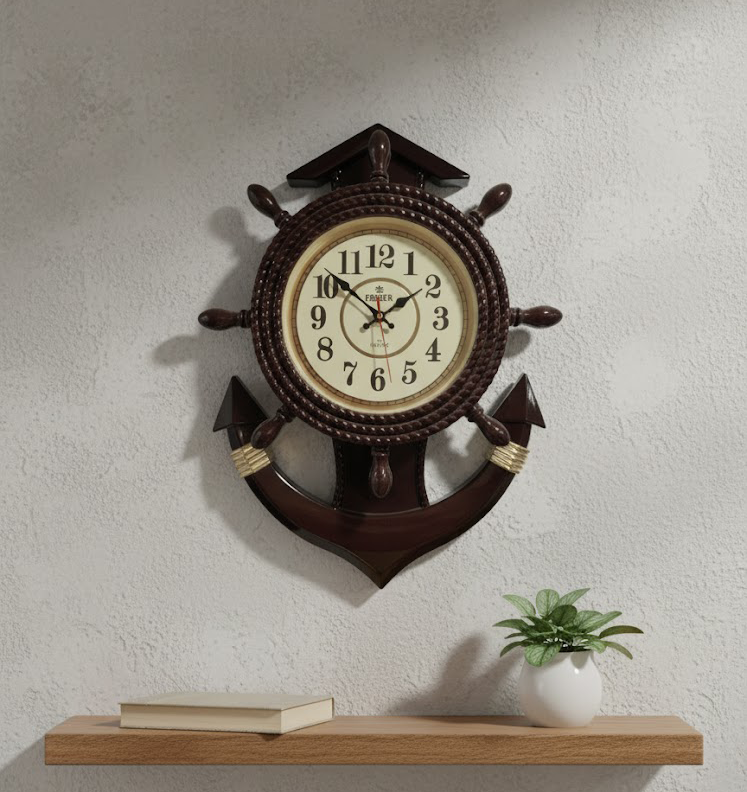 Modern wall clock, Minimalist clock, Large clock, Living room decor